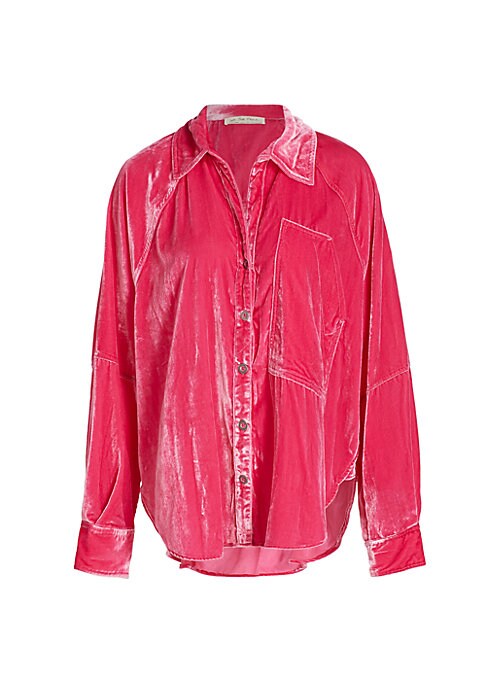 Velvet Breeze Button Shirt