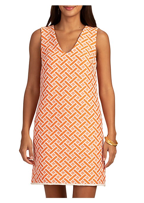 Graphic Pattern Shift Dress