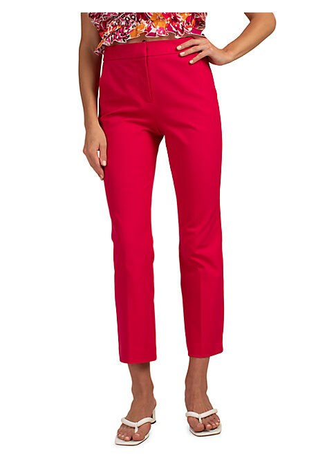 Cropped Chic Straight Pants