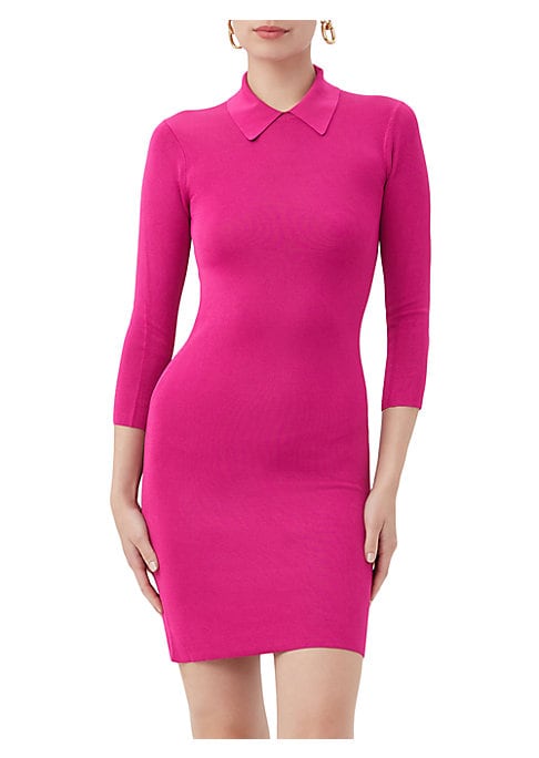 Chic Collar Mini Dress