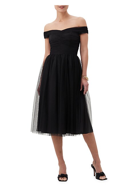 Tulle Elegance Midi-Dress