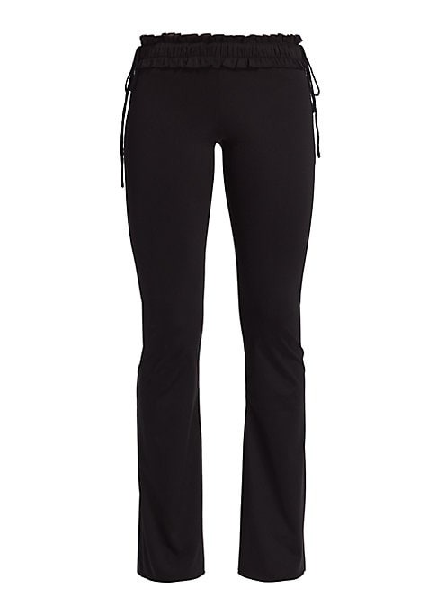 Chic Tie-Waist Stretch Pants