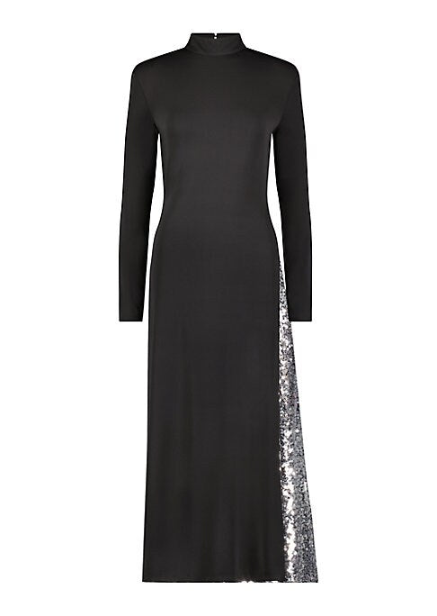 Glimmering Side Slit Dress