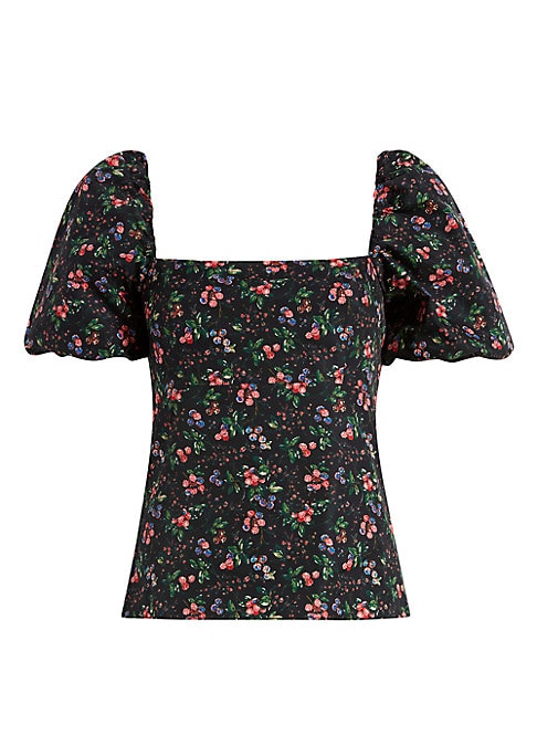 Puff Sleeve Charm Top