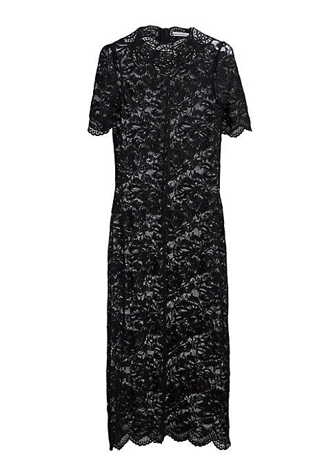 Sheer Lace Elegance Dress