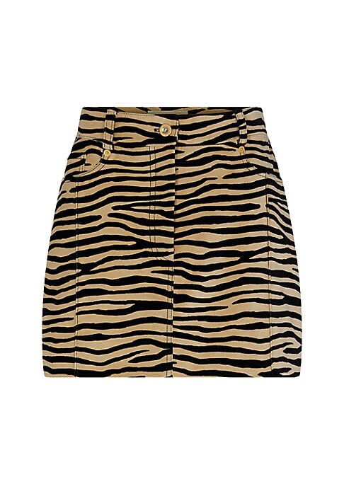 Fierce Animal Print Skirt