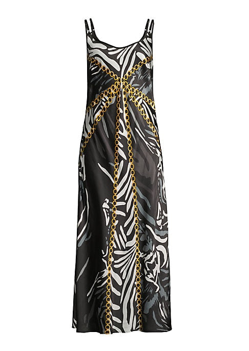 Chic Silk Slip Gown