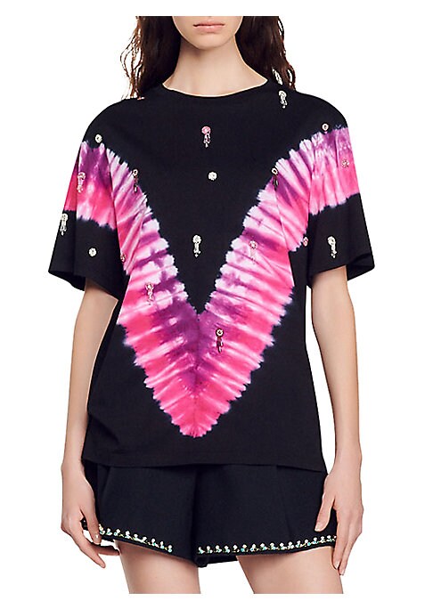 Dyed Sequin Delight T-Shirt