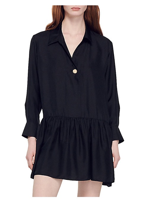 Silk Playful Elegance Dress