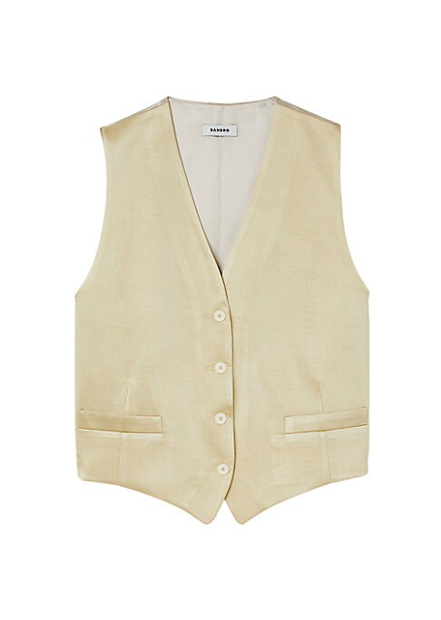 Chic Buttoned Vest