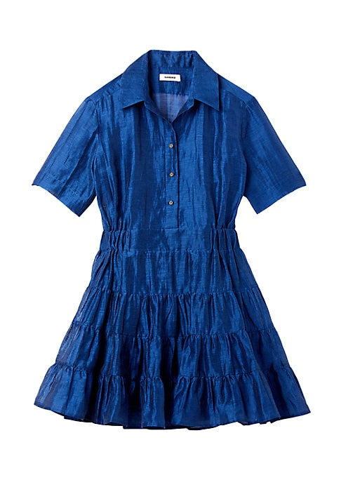 Ruffled V-Neck Delight