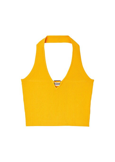 Plunge Ring Knit Top