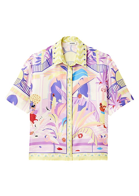 Moroccan Fantasy Silk Top