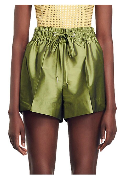 Flared Satin Boxers