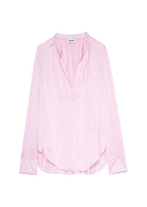 Luxe Satin Easy Shirt