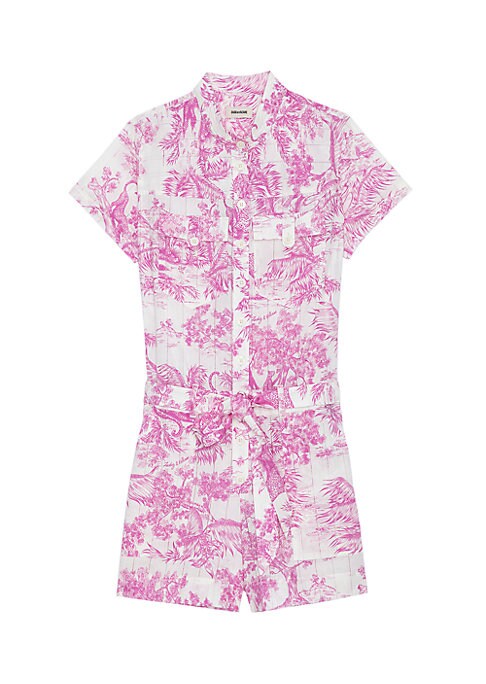 Chic Cotton Utility Romper