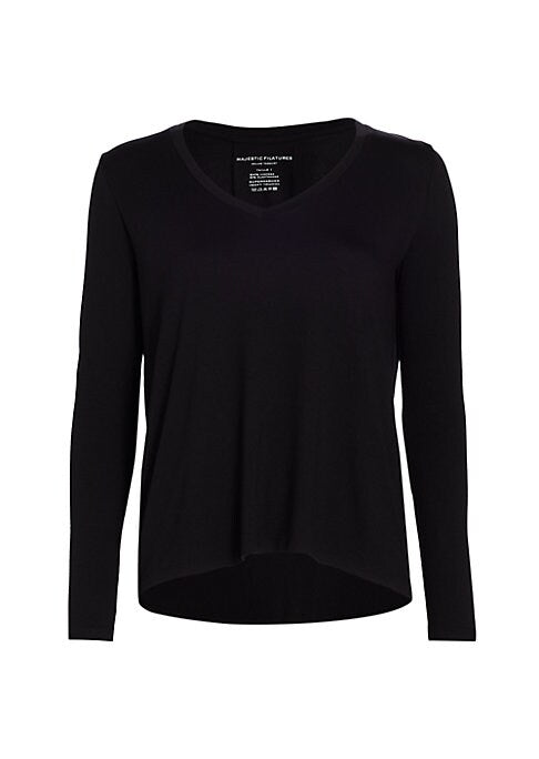 Melange V-Neck Tee