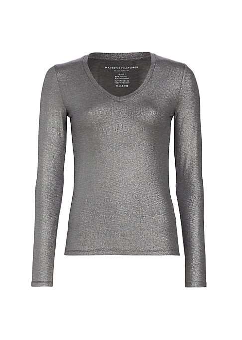 Cozy V-Neck Knit Top