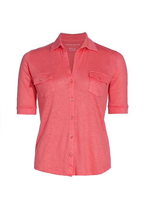 Easygoing Linen Blouse