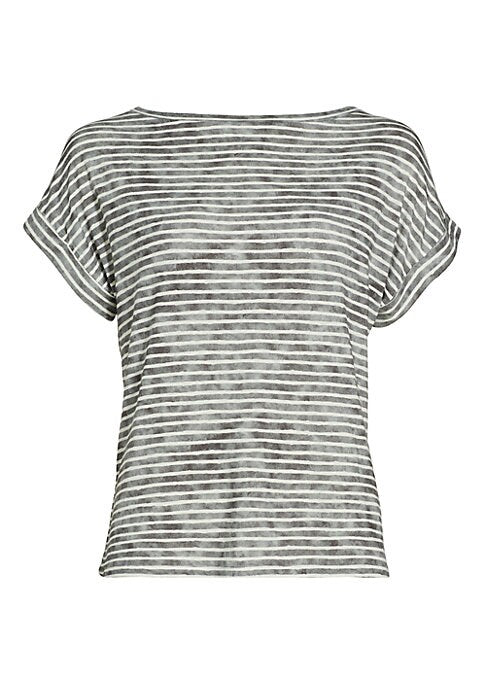 Luxe Striped Boat Tee