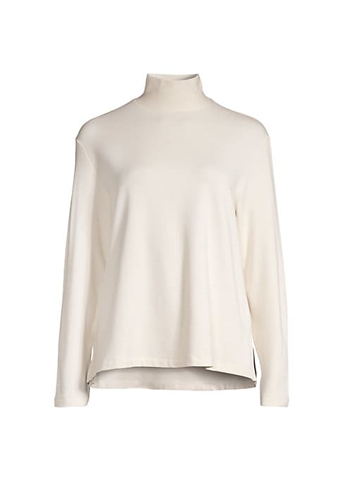 Chic Terry Turtleneck Top