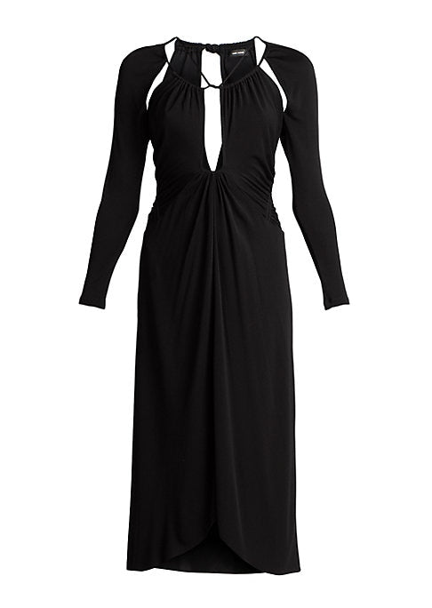 Chic Cutout Midi Dress