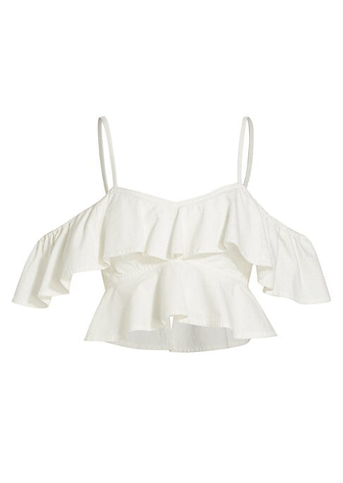 Ruffle Chic Crop Top
