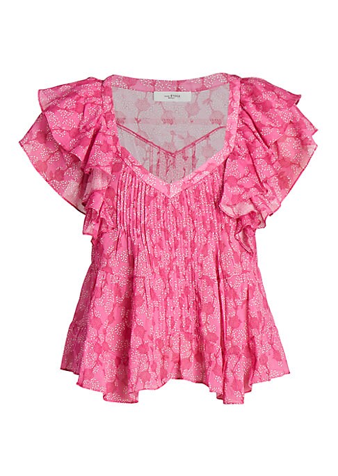 Romantic Flutter Top
