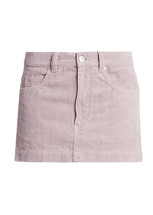 Textured Corduroy Skirt