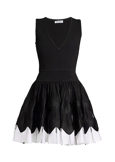Chevron Chic Mini Dress