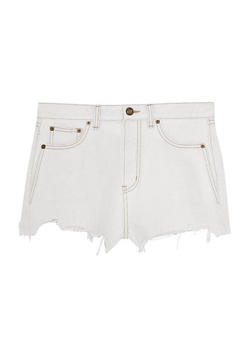Distressed Denim Cutoffs