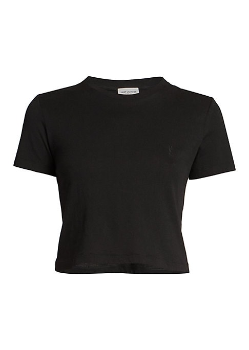 Edge-Crop Cotton Tee
