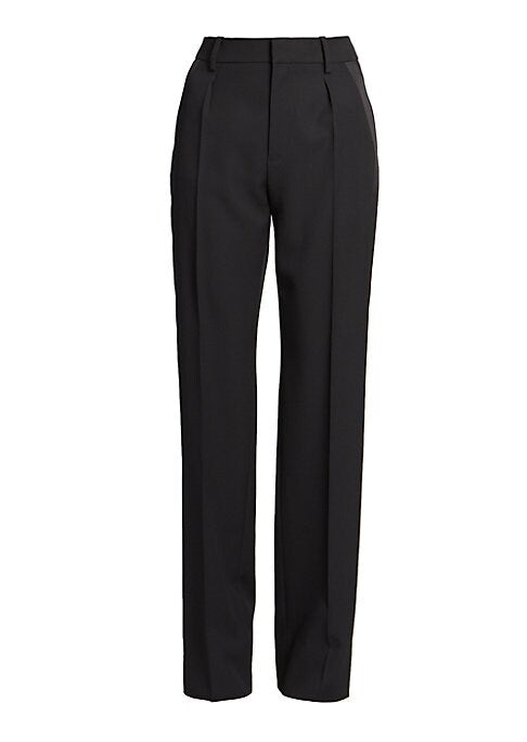 Chic Black Denim Trousers