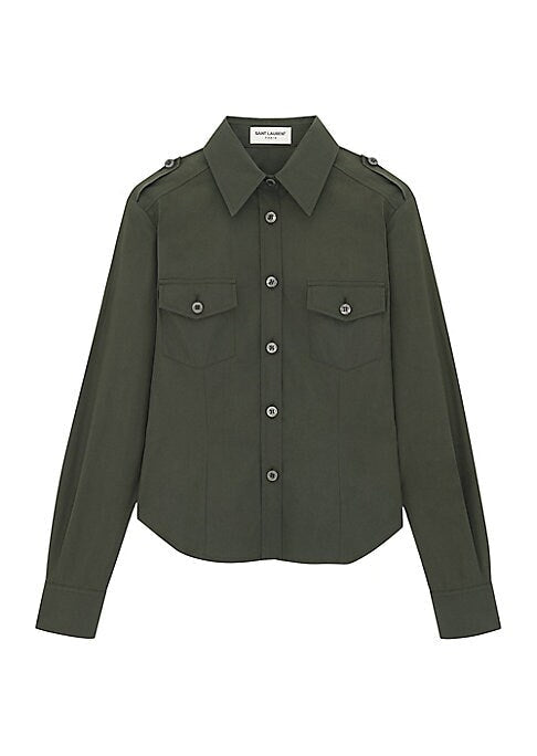 Military Style Fit Shirt