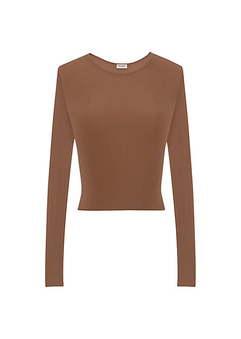 Ribbed Eco Crop Top