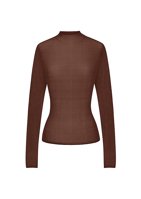 Silken High Neck Elegance