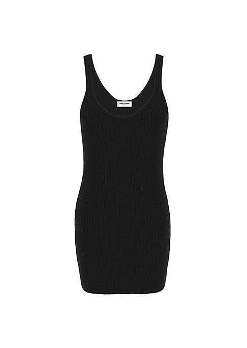 Sleeveless Ribbed Dress