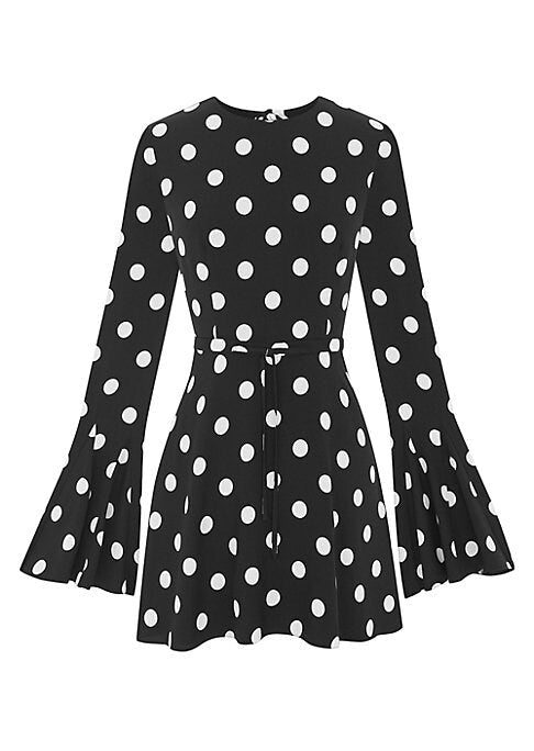 Polka Dot Viscose Elegance