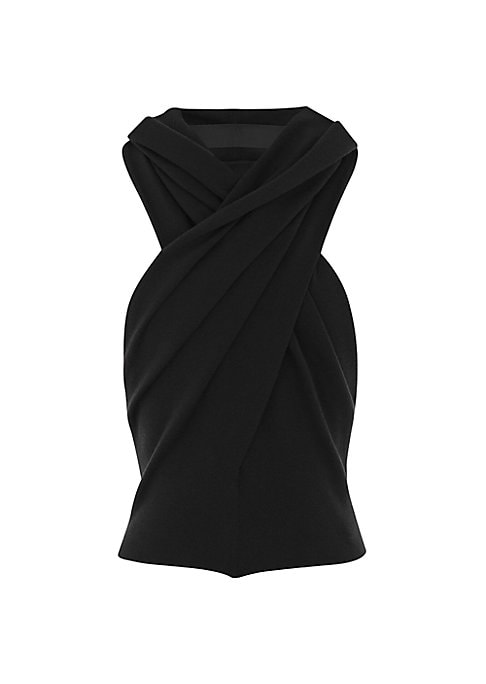 Cozy Cross Front Hoodie
