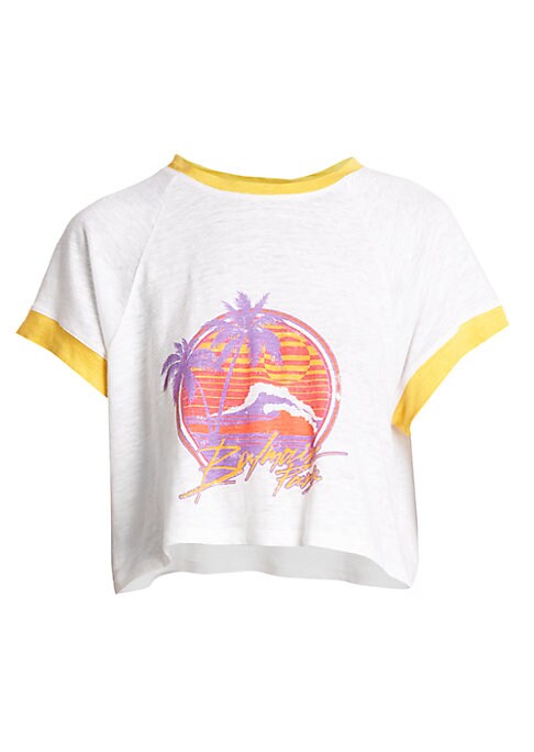 Chic Cropped Logo Tee