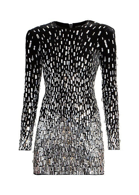 Sparkling Silk Minidress