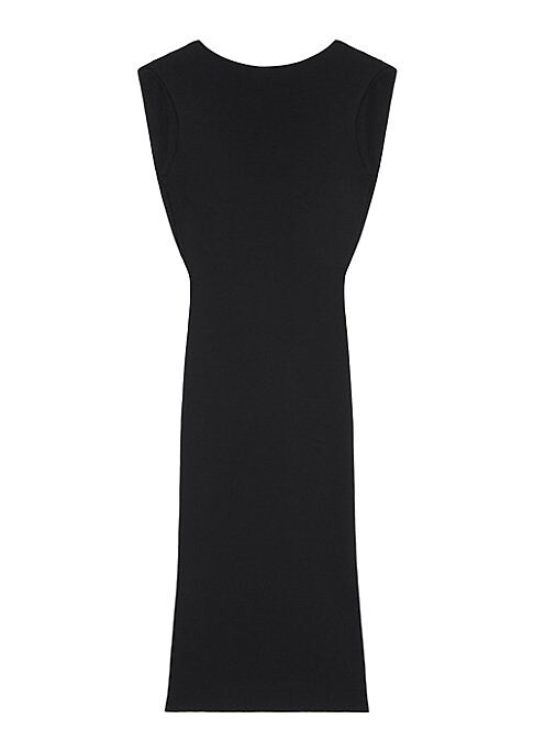 Knit Backless Mini Dress