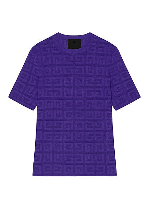 Logo Fitted Knit Top