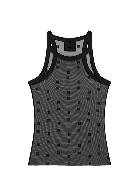Sheer Elegance Tank Top