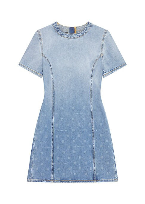 Chic Denim Shift