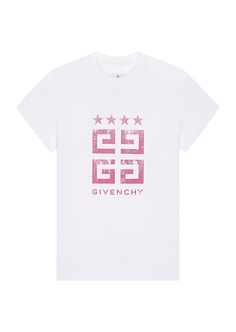 Star-Print Slim Tee