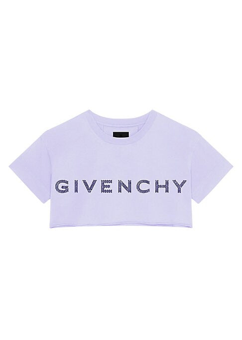 Rhinestone Cropped Tee