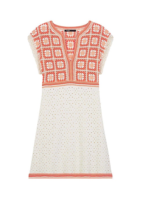 Granny Square Crochet Dress