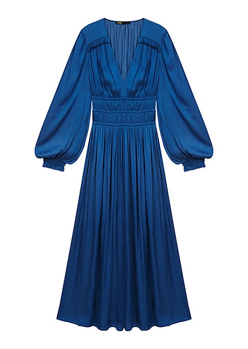 Elegant Satin Maxi Dress