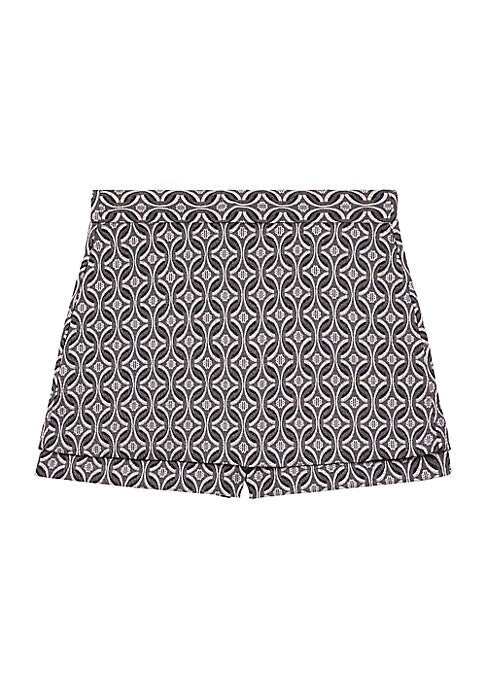 Chic Clover Jacquard Shorts